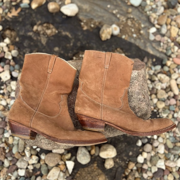 Vintage Francesco Bosi cowboy boots.          Size 11 - Womens - Boho - Ankle - Picture 1 of 5